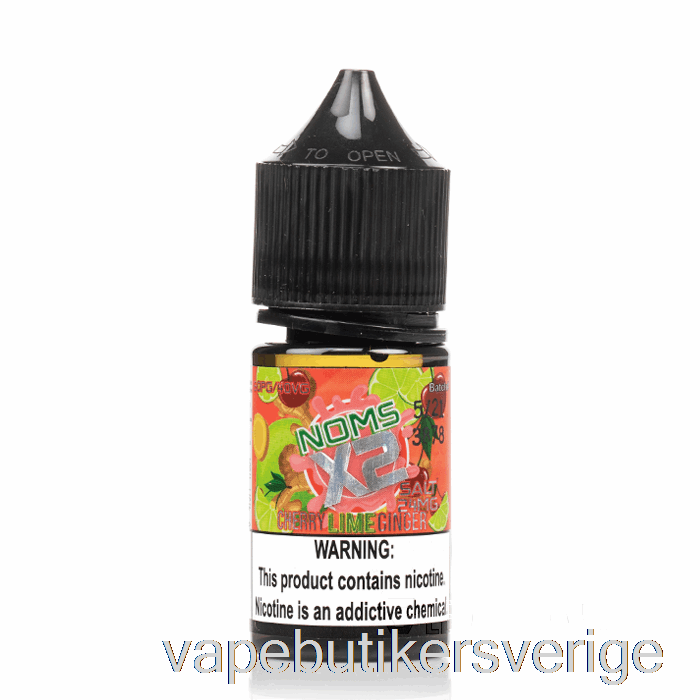 Vape Sverige Körsbär Lime Ingefära Salt - Nomenon E-vätskor - 30ml 24mg